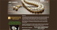 Desktop Screenshot of jdjewelrystore.com